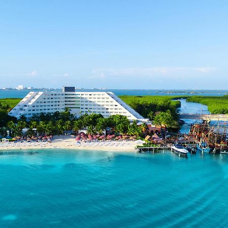 Отель Grand Oasis Palm Канкун Экстерьер фото Aerial view of the resort