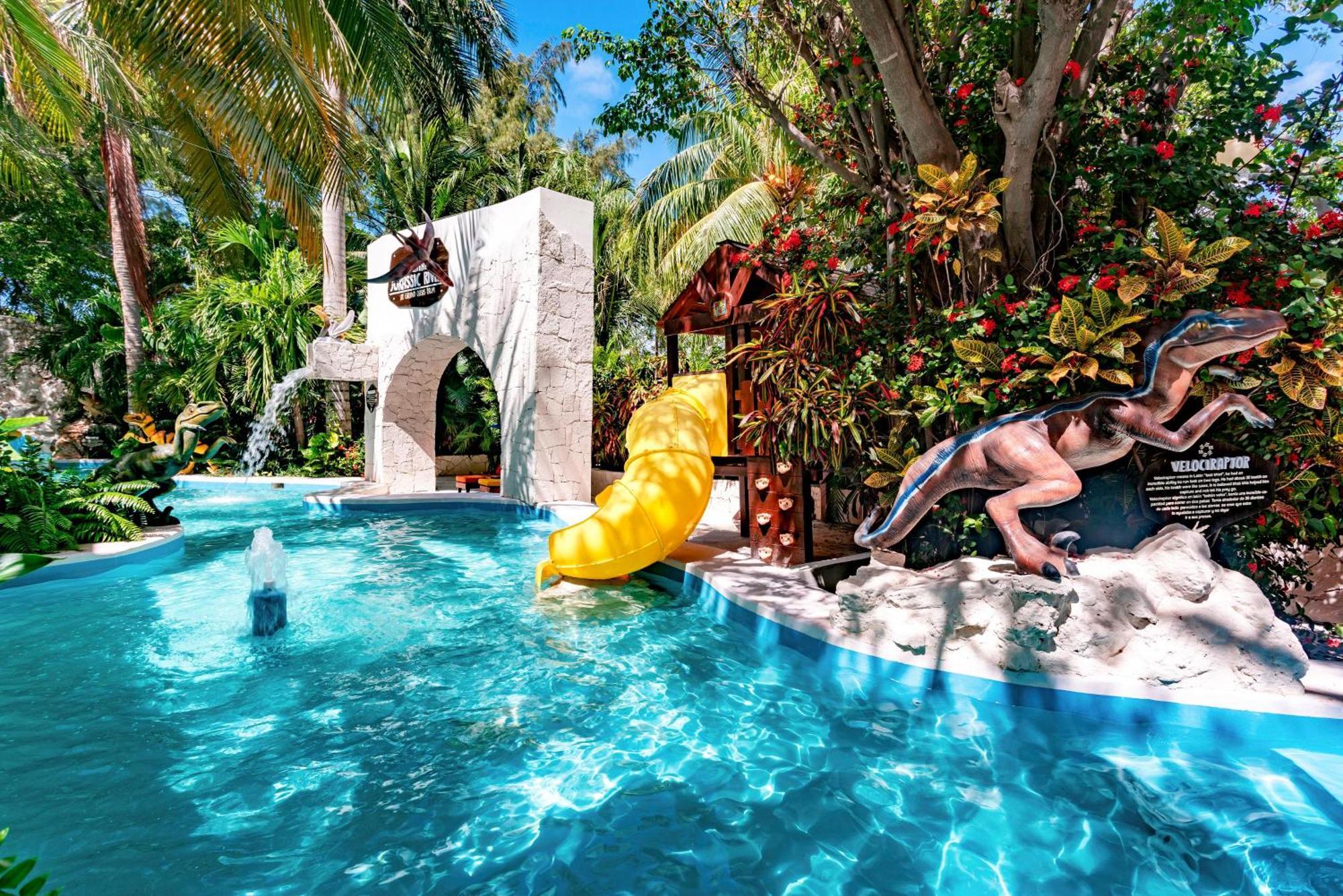 Отель Grand Oasis Palm Канкун Экстерьер фото Splash Jungle Water Park